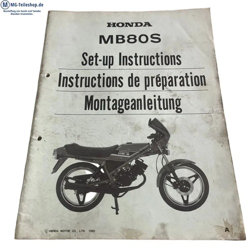 Honda mb80s assembly - mb80s,