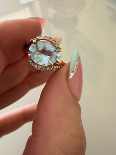 Russian gold women ring 585 - women,