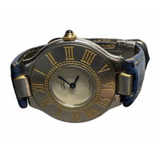 CARTIER - Must De Cartier Ladies Vintage Designer Swiss Made Watch - No Box