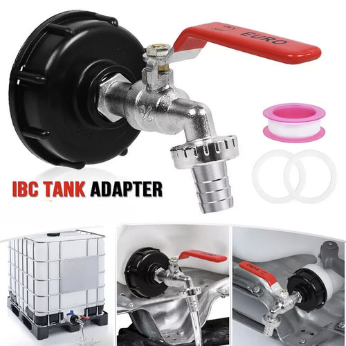 Ibc tank adapter connector - tank,