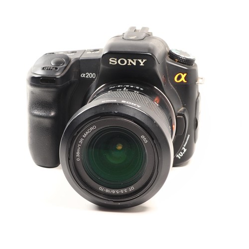 Sony alpha a200 digital - digital, camera
