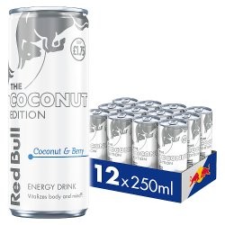 Red bull coconut edition - bull,