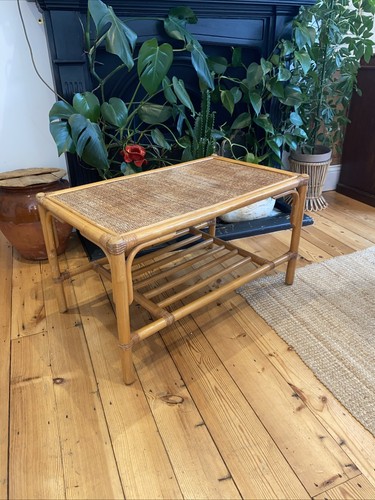 Bamboo wicker rattan coffee - &,