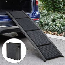 CO-Z NEW 160/170cm Foldable Pet Dog Car Ramp Large Dogs up to 90KG for Truck Car