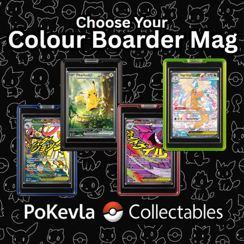Colour border magnetic - magnetic, card