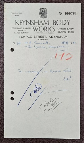 1951 keynsham body works - keynsham,