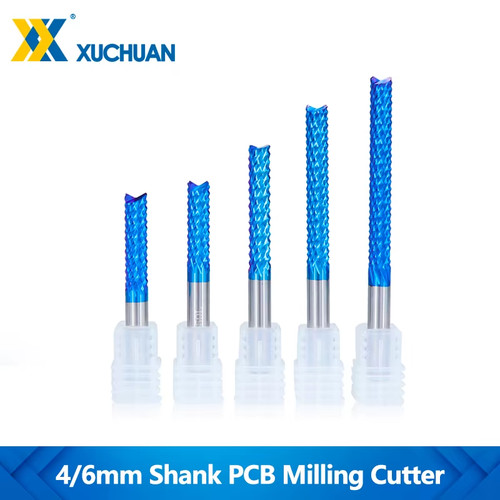 Carbide corn end mill 6mm - carbide, 4/6mm