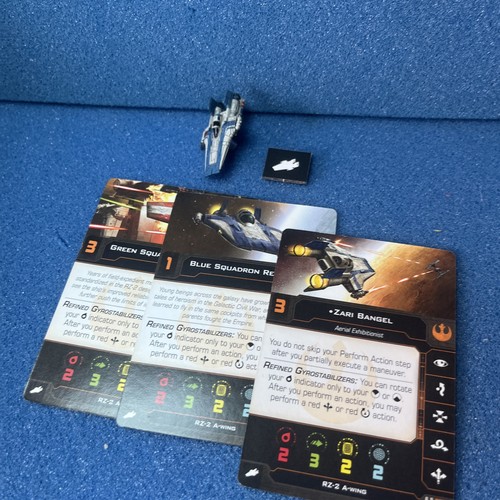 Wing miniatures - a-wing., x-wing