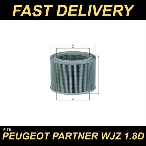 Mahle air filter - fits, peugeot