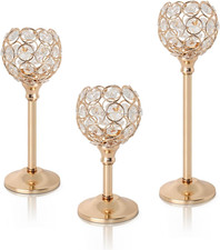 Gold Taper Candle Holders