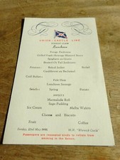 UNION CASTLE LINE - MV WARWICK