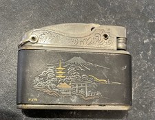 Vintage Prince Japanese Scenic Lighter – Mid-Century Collectible (Non-Working)