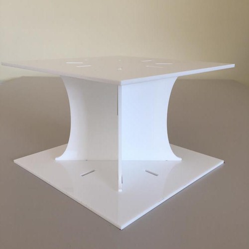 Plain square cake - plain,