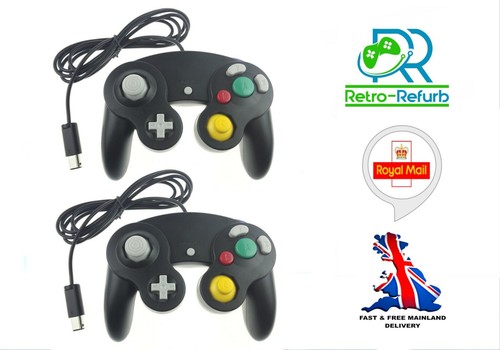 Black nintendo gamecube - 2x,