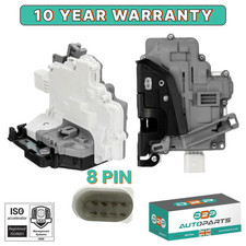 FRONT LEFT DOOR LOCK ACTUATOR MECHANISM 8J2837015A FOR AUDI A4 B8 A5 Q3 Q5 Q7 TT