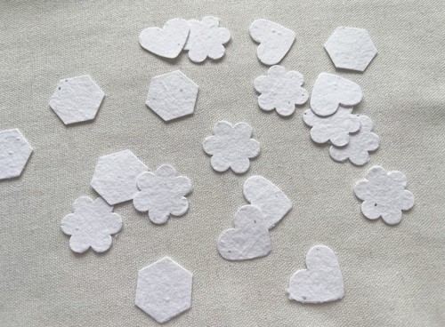 Seed paper shapes for - seed,