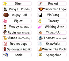 Personalised Custom Stick On