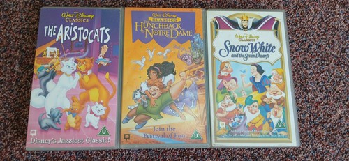Disney classics vintage vhs - disney,