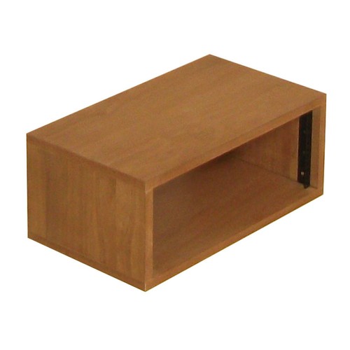 Sapele rack cabinet - 19",