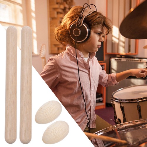 4pcs kids wooden - wooden, musical