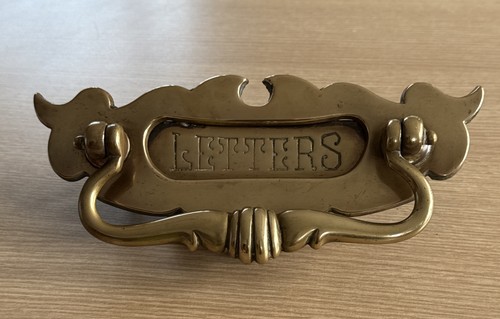 Antique solid brass - solid, door