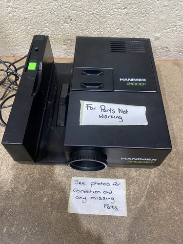 Hanimex 2100ef slide projector - hanimex,
