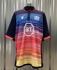 Scotland Rugby Union Training Shirt By Macron 2020/2021 Season Men’s Size 5XL