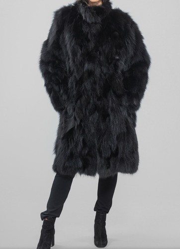 Farmed ranch real fur fox