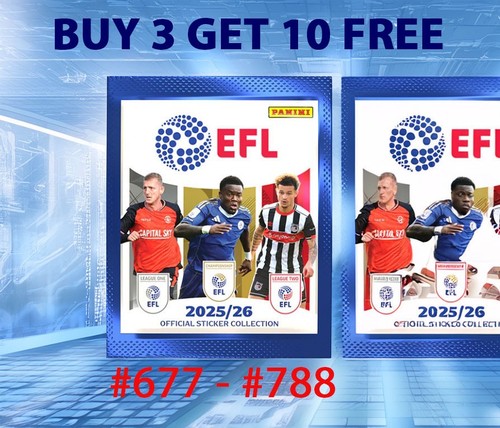 Panini efl 2025 - panini, 2025/26