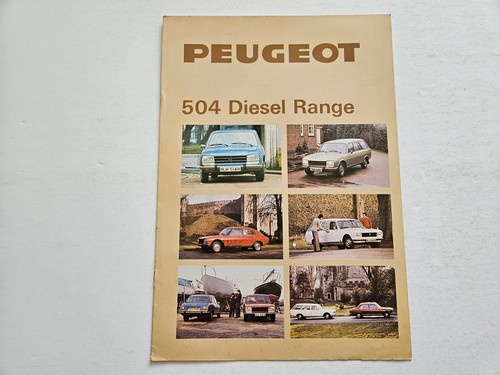 Peugeot 504 diesel sales - peugeot,