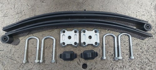 Leaf springs with - 2-leaf,