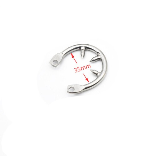 Stainless steel male chastity - stainless,