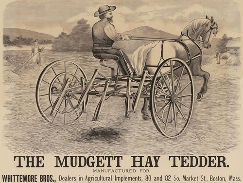 Mudgett hay tedder - mudgett, by