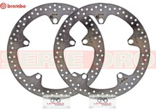 168B407D7 PAIR OF BRAKE DISCS