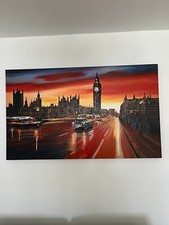Paul Kenton ‘London Heat’ Boxed canvas