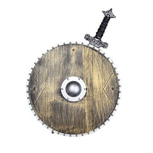 Viking sword shield - viking, set