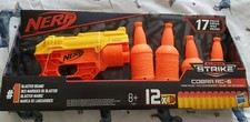 NEW NERF GUN ALPHA STRIKE COBRA RC 6 TARGETING SET 17 PIECE SET 8+ YEARS 