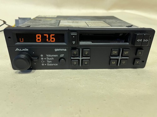 Audi gamma radio cassette - audi,
