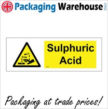 WS663 SULPHURIC ACID SIGN