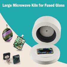 Large Microwave Kiln For Fused Glass Arts Crafts Sewing 7W3Q Manual Jewelry J8J4
