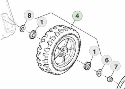 Genuine john deere run46 - deere, walk