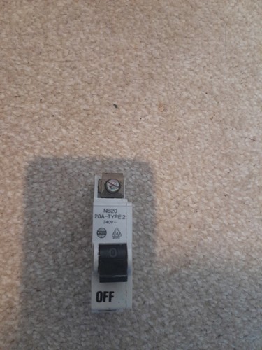 Wylex nb20 20a type single - 2,
