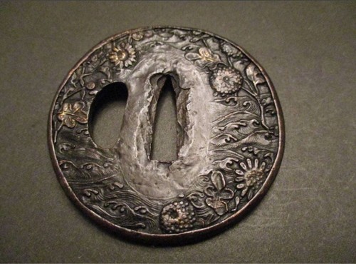 Tsuba sword guard - tsuba, for