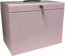 A4 Metal File Filing Box