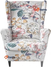 Meigeh Oreilles Armchair cover extensible Oreilies Chair Cover Colorful Summer