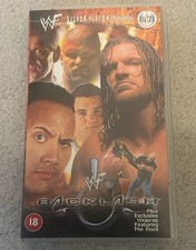 WWF Backlash 2000 VHS Video