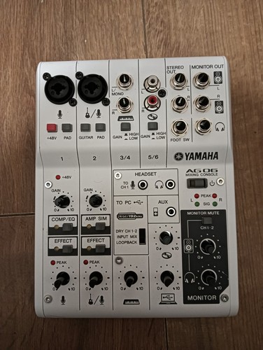 Yamaha ag06 mixing console - ag06,
