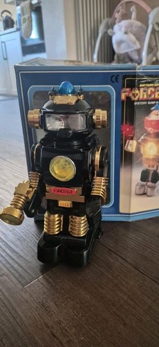 Vintage forcebot robot toy - vintage,