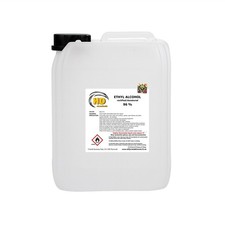 5ltr Ethanol Ethyl Alcohol 96% rectified denatured Alcohol Base Cleaner FREE P&P