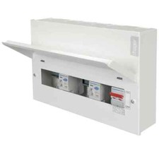 HAGER 10WAY DUAL 100A RCD